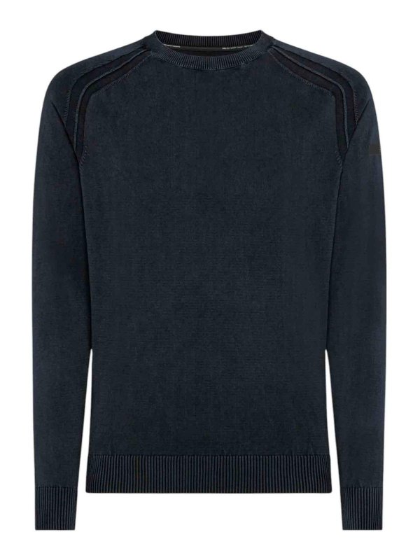 RRD Roberto Ricci Designs: Pull col rond - Pull Col Rond - Bleu