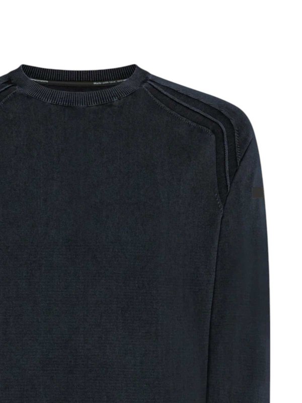 RRD Roberto Ricci Designs: Pull col rond online - Pull Col Rond - Bleu