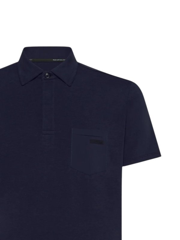 RRD Roberto Ricci Designs: bluse online - Polo in cotone a manica corta