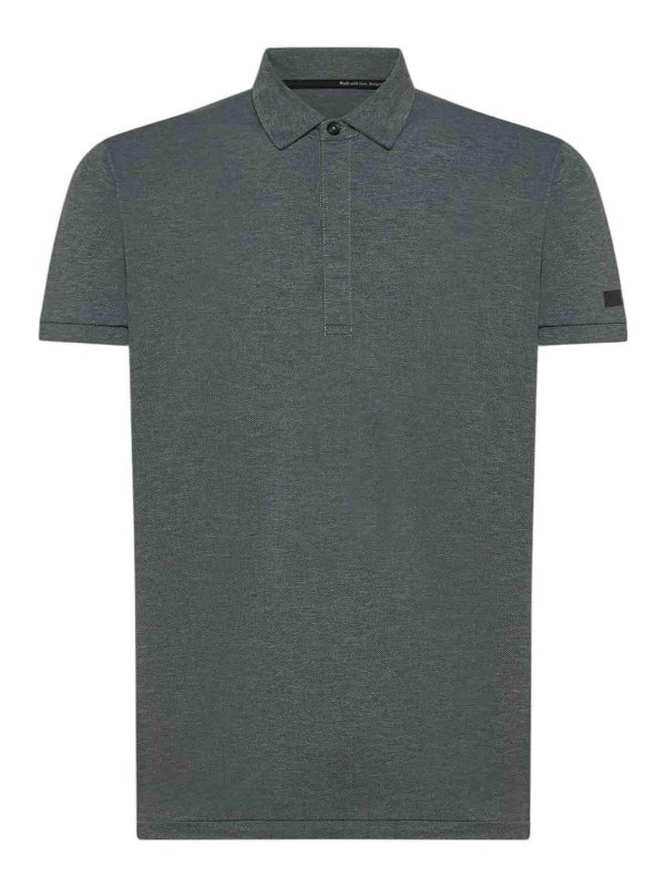 RRD Roberto Ricci Designs: bluse - Polo in cotone a manica corta