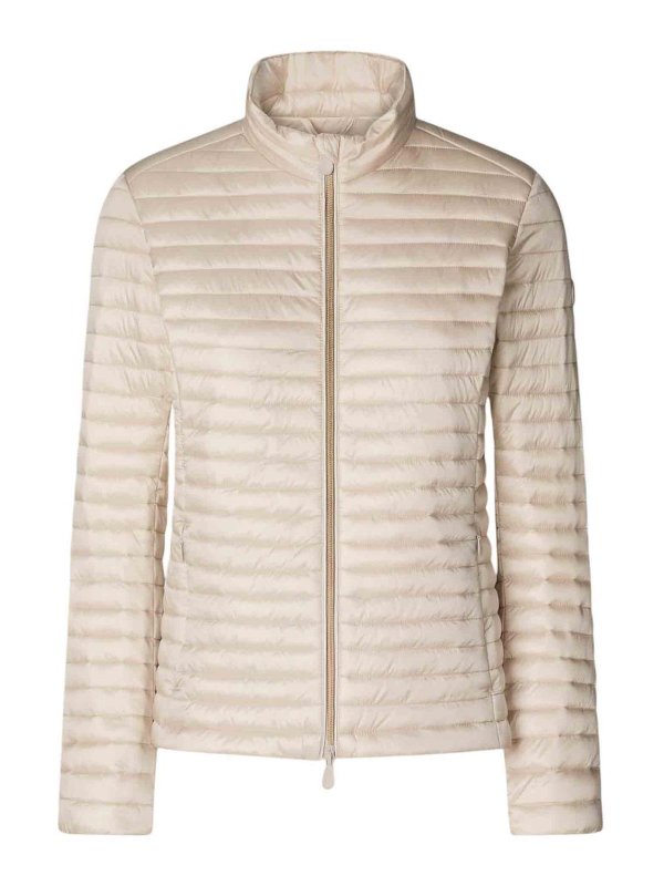 Save The Duck: Manteaux au genou - Manteau Au Genou - Beige