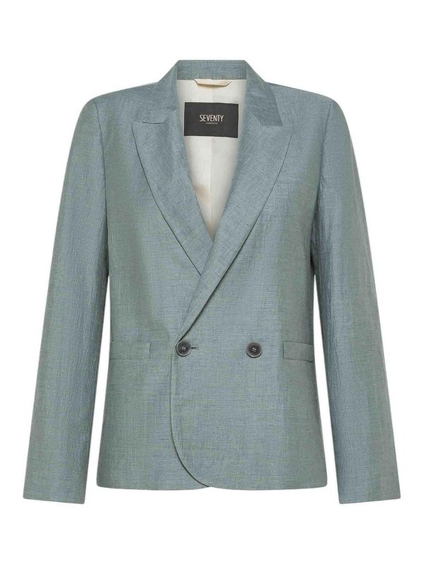 SEVENTY: blazers - Single-breasted blazer