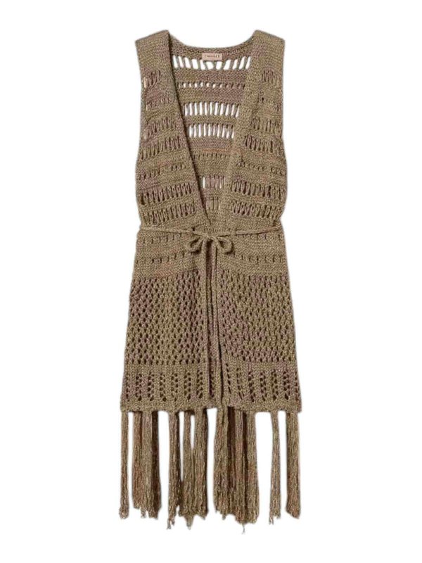 TWINSET: knee length coats - Jacket