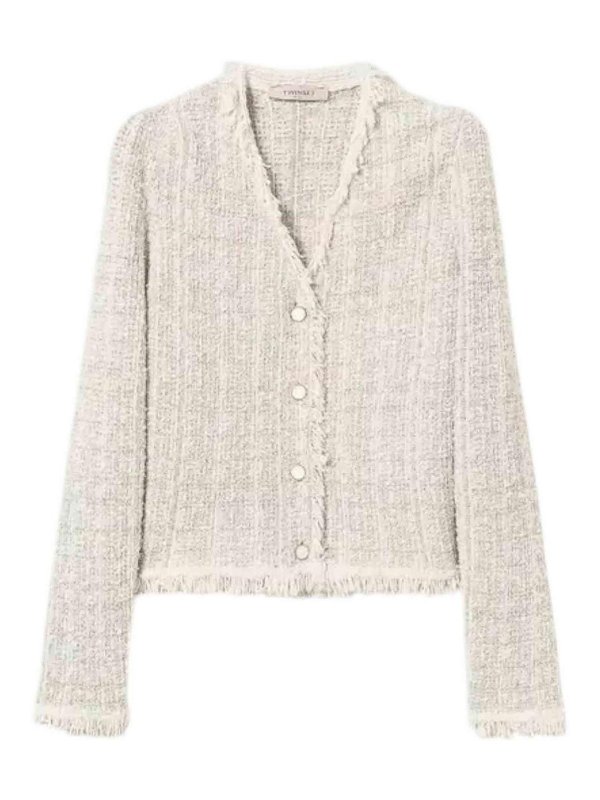 TWINSET: カジュアルジャケット - カジュアルジャケット - ベージュ