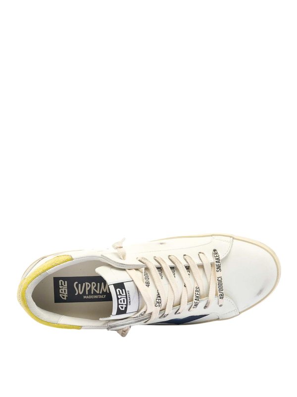 スニーカー - イエロー shop online: 4B12