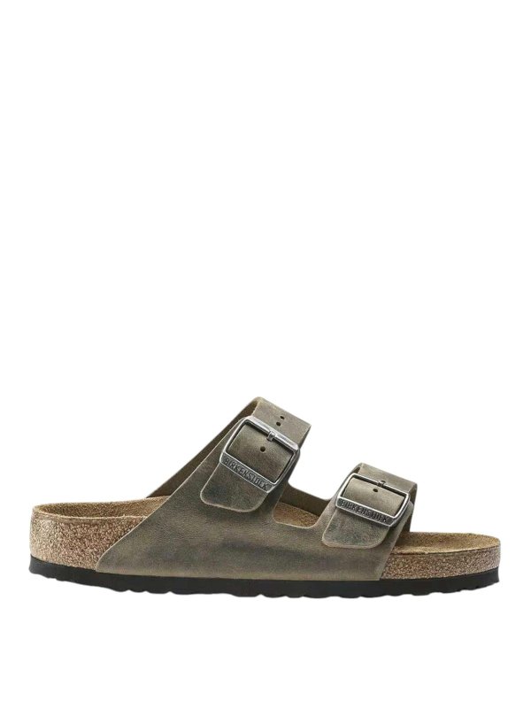 BIRKENSTOCK: Sandalen - Sandalen - Grün