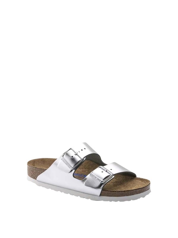 BIRKENSTOCK: サンダル online - サンダル - 銀