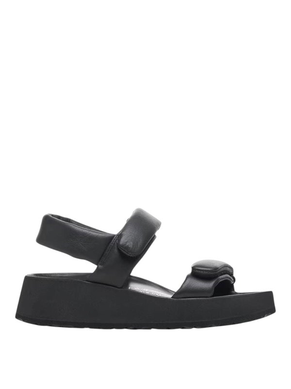 BIRKENSTOCK: サンダル - サンダル - 黒