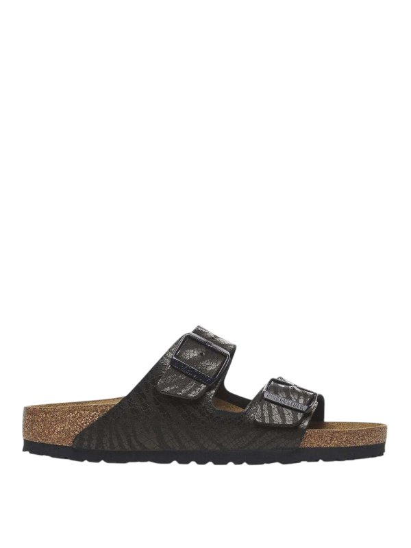 BIRKENSTOCK: サンダル - サンダル - 黒