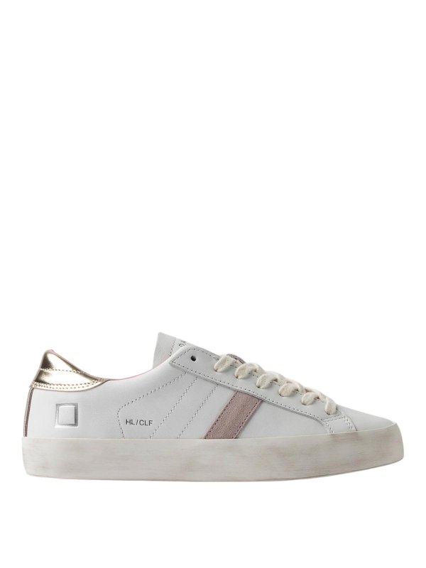 D.A.T.E.: Sneaker - Sneaker - Weiß