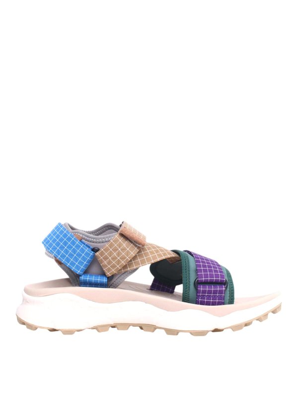 FLOWER MOUNTAIN: Sandalen - Sneaker - Lila