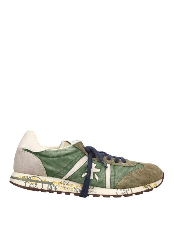 PREMIATA: Chaussures de sport - Baskets - Vert