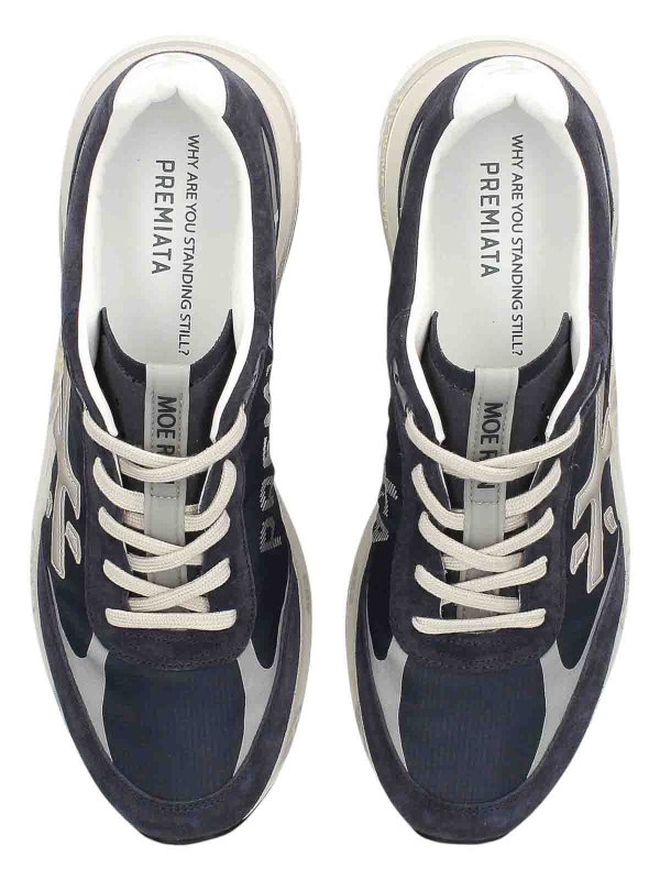 The Best Shops PREMIATA: Baskets - Bleu