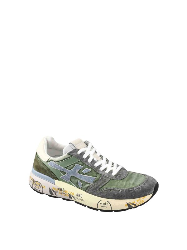 PREMIATA: Chaussures de sport online - Baskets - Vert