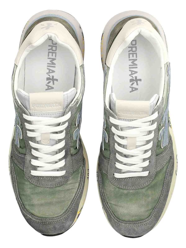 The Best Shops PREMIATA: Baskets - Vert
