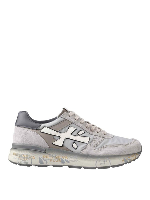 PREMIATA: Chaussures de sport - Baskets - Gris