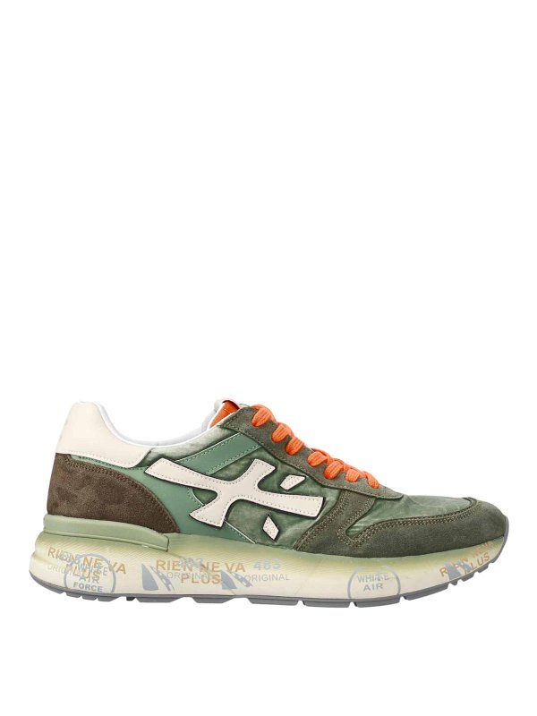 PREMIATA: Sneaker - Sneaker - Grün