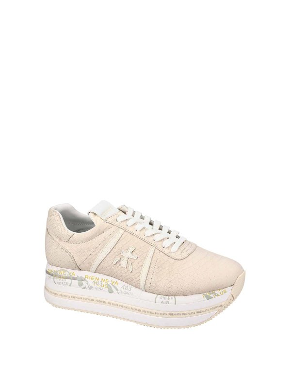 PREMIATA: Chaussures de sport online - Baskets - Beige