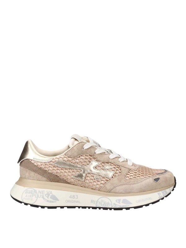 PREMIATA: Chaussures de sport - Baskets - Beige