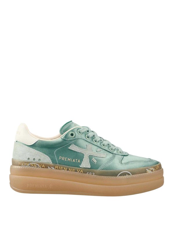 PREMIATA: Zapatillas - Zapatillas - Verde