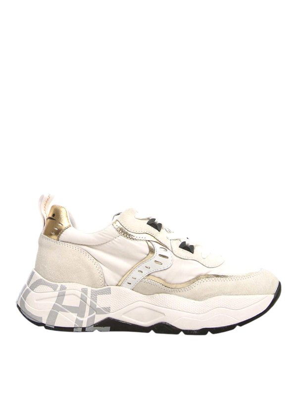 VOILE BLANCHE: Chaussures de sport - Baskets - Blanc