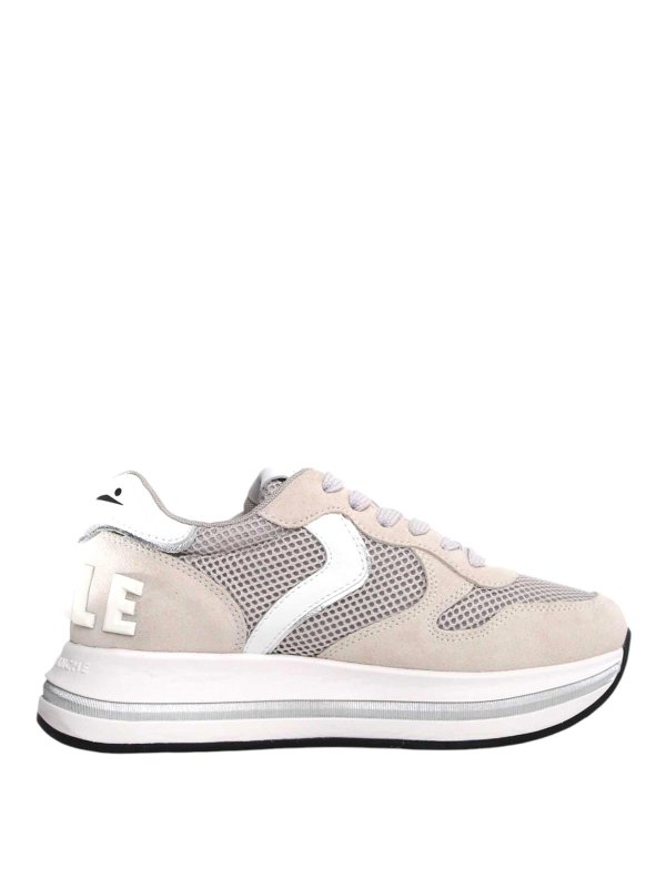 VOILE BLANCHE: Chaussures de sport - Baskets - Gris