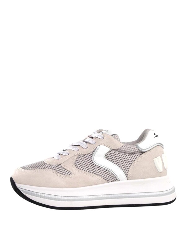 VOILE BLANCHE: Chaussures de sport online - Baskets - Gris