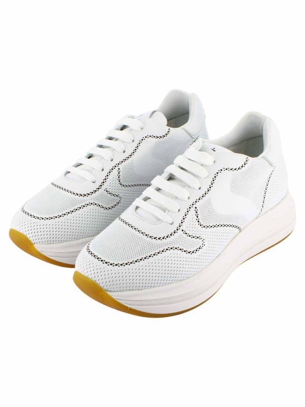 スニーカー - 白 shop online: VOILE BLANCHE