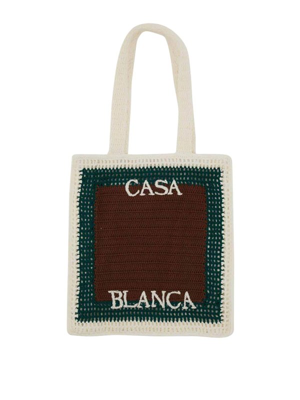 CASABLANCA: クロスボディバッグ - クロスボディバッグ - ブラウン