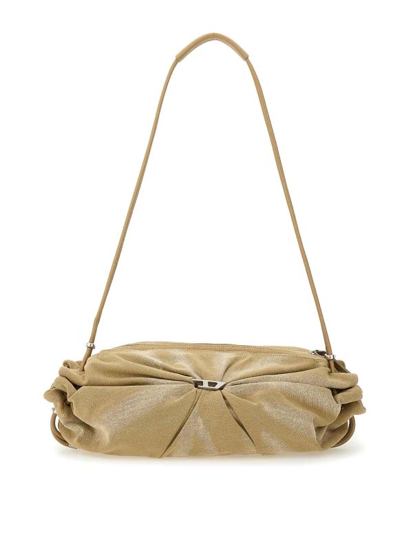 DIESEL: クロスボディバッグ - クロスボディバッグ - ベージュ