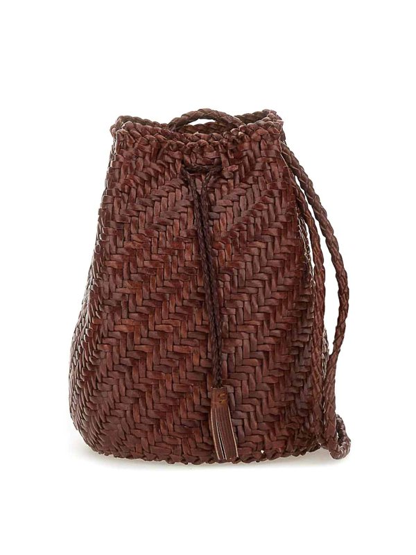 DRAGON DIFFUSION: クロスボディバッグ - クロスボディバッグ - ブラウン