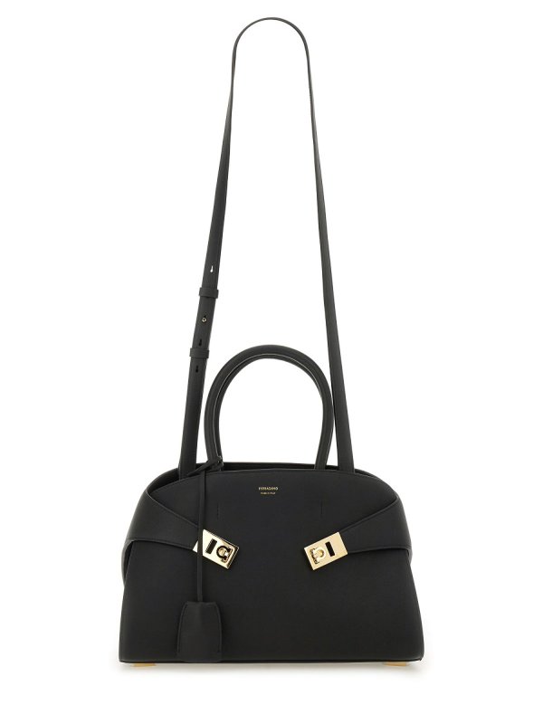 FERRAGAMO: トートバッグ online - トートバッグ - 黒