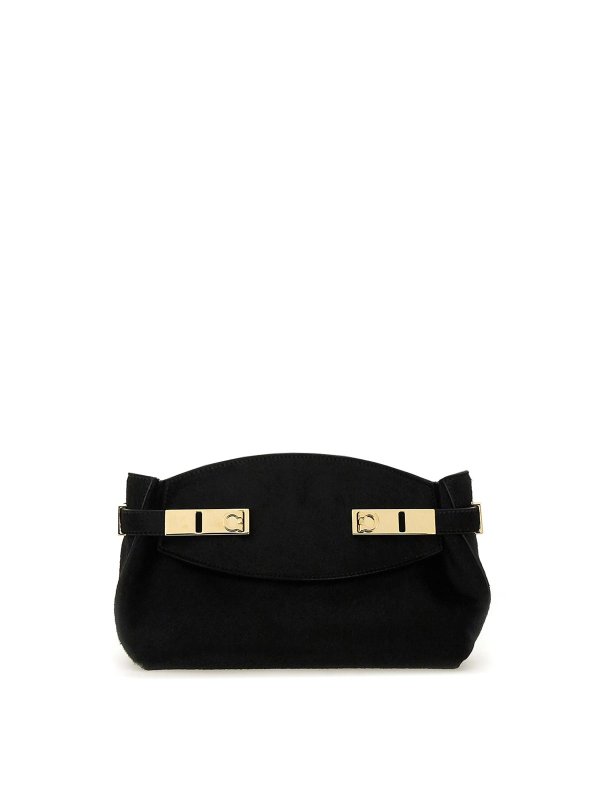 FERRAGAMO: borse a tracolla - Abbraccia la borsa morbida