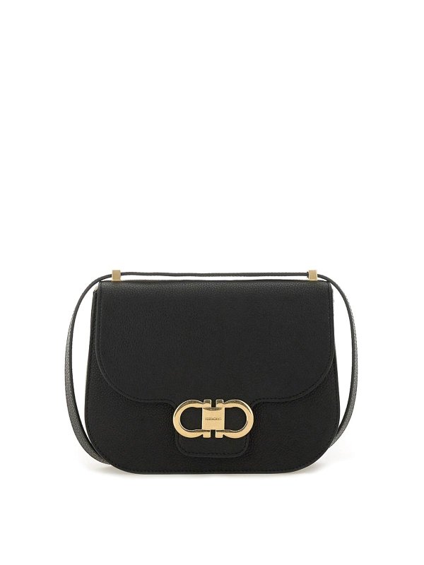 FERRAGAMO: Bolsos de hombro - Bolsa De Hombro - Negro