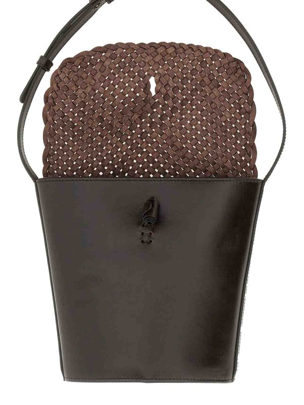 クロスボディバッグ - ブラウン shop online: HEREU