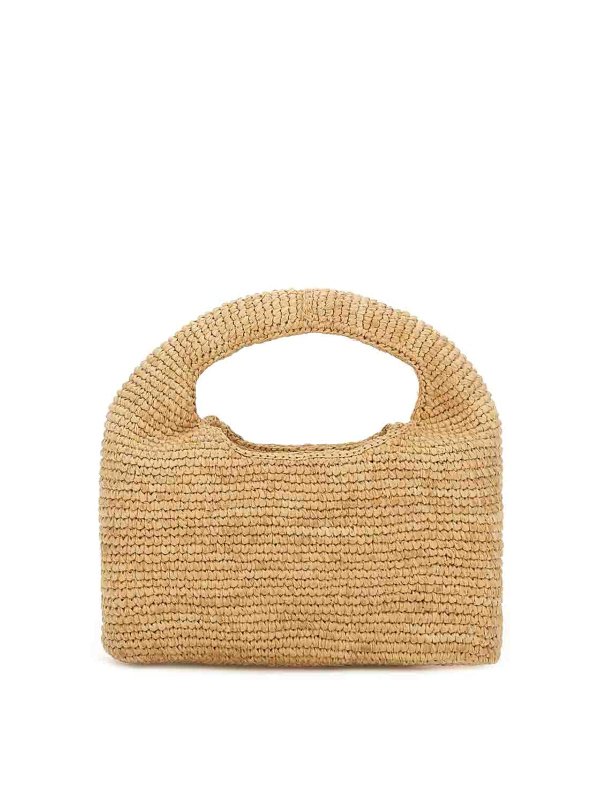 MANEBI: クロスボディバッグ - クロスボディバッグ - ベージュ