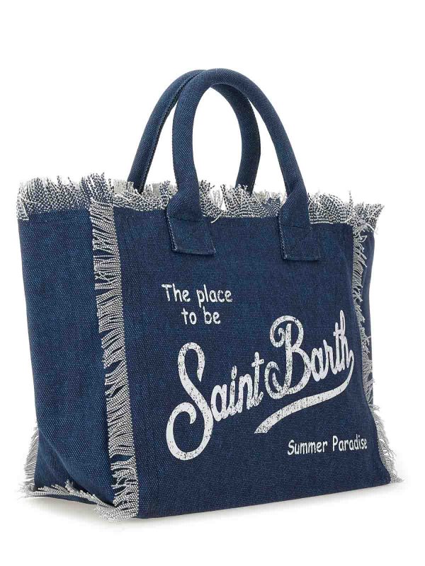 MC2 SAINT BARTH: Handtaschen online - Shopper - Blau