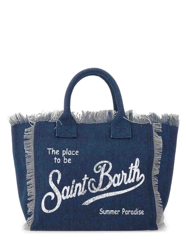 The Best Shops MC2 SAINT BARTH: Handtaschen - Shopper - Blau