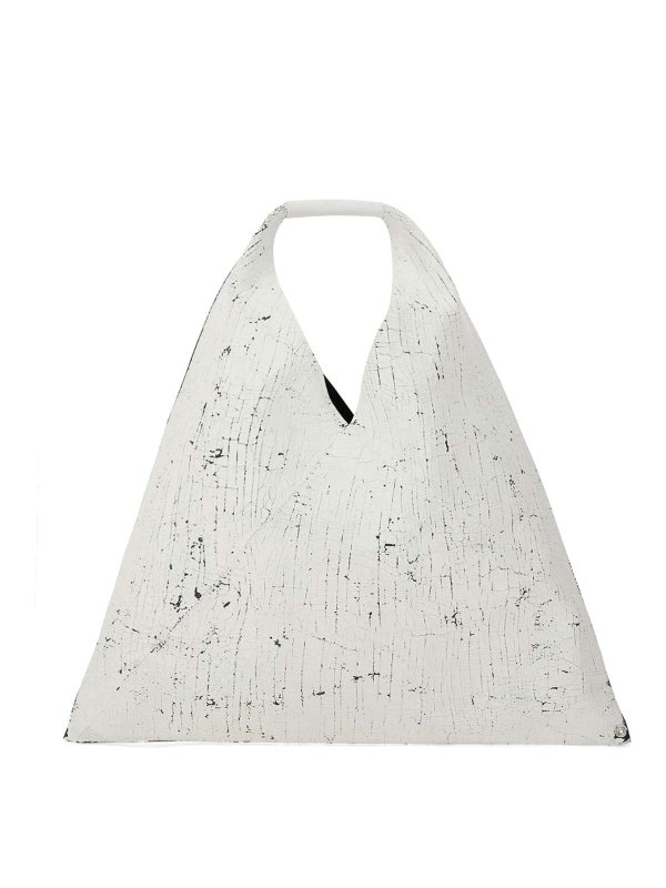 MM6 MAISON MARGIELA: ショルダーバッグ - ショルダーバッグ - 白