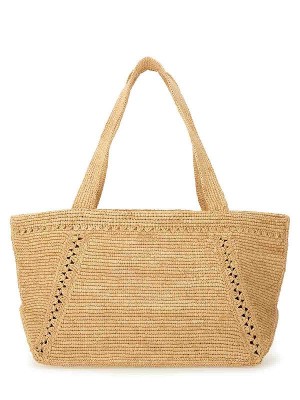 PATOU: totes bags online - Large Trapeze Tote Bag