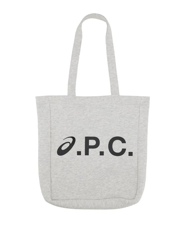 A.P.C.: Handtaschen - Shopper - Grau