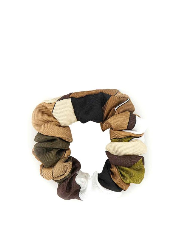 EMILIO PUCCI: ヘアーアクセサリー - ツイルヘアエラスティック