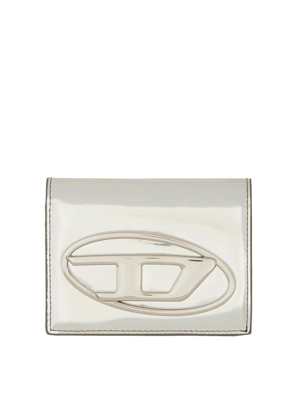 DIESEL: 財布＆ポーチ - 財布 - 銀