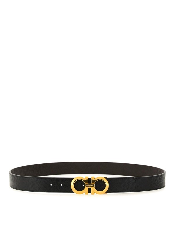 FERRAGAMO: Ceintures - Ceinture - Marron Foncé