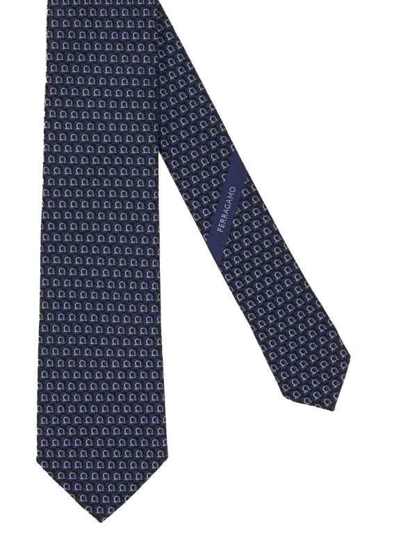 FERRAGAMO: cravatte e papillion online - Cravatta di seta