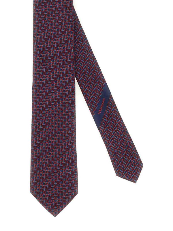 FERRAGAMO: ties & bow ties online - Silk Tie