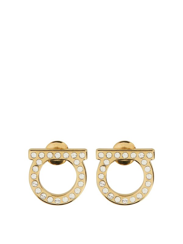 FERRAGAMO: イヤリング - イヤリング - 金