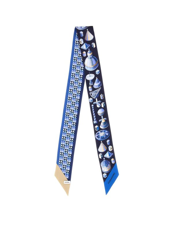 FERRAGAMO: Stoles & Shawls - Silk Bandeau