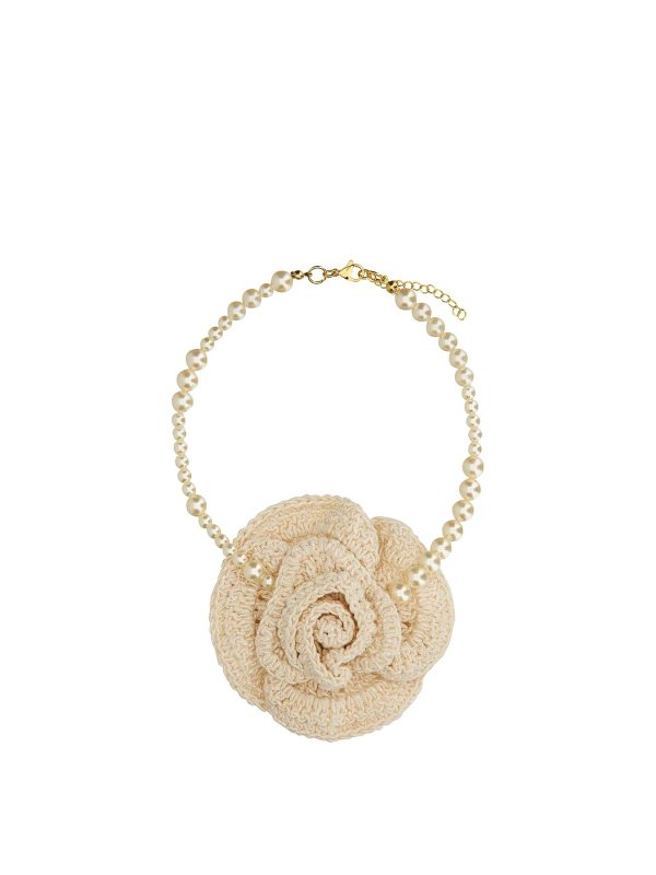 MAGDA BUTRYM: ネックレス - ネックレス/チョーカー - 白