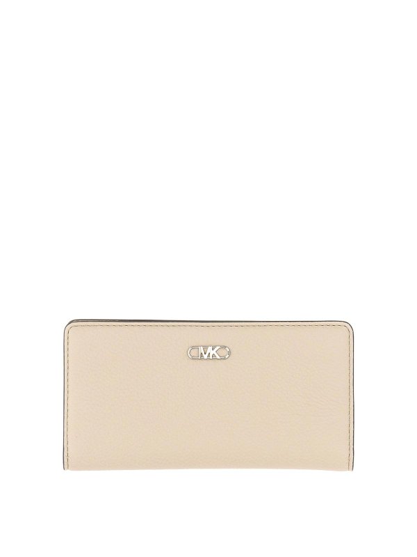 Michael Michael Kors: Portemonnaies und Geldbörsen - Portemonnaie - Beige